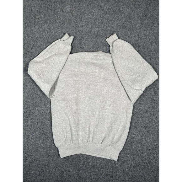 Vintage Russell Washington Huskies Sweatshirt Mens Medium Gray Crewneck Y2K 00s - Picture 13 of 13